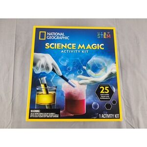 National Geographic Science Magic Activity Kit New With 25 Magic & Experiments